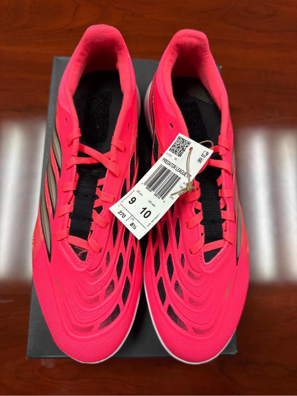 Adidas PREDATOR LEAGUE FOLD-OVER TONGUE TURF SOCCER CLEATS